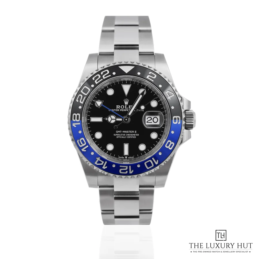 Rolex GMT Master II Batman Steel Black Dial 126710BLNR